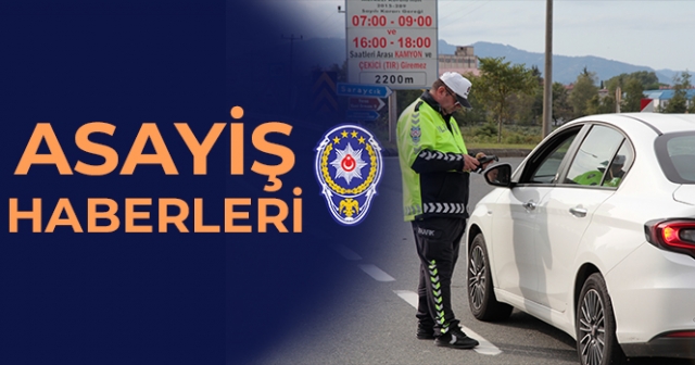 Ordu'da 13-19 Ocak Trafik Denetimleri