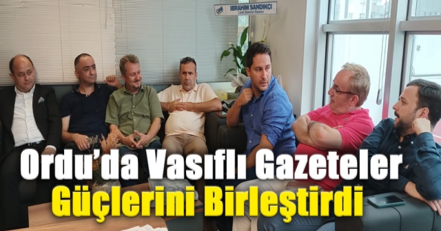 Ordu'da Gazeteler Birleşiyor