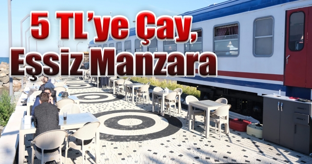 Ordu'da Manzara Eşliğinde Çay Keyfi