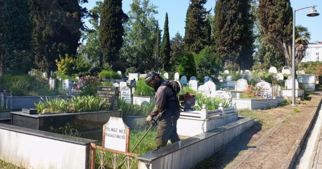 ORDU'DA MEZARLIKLAR BAYRAMA HAZIR