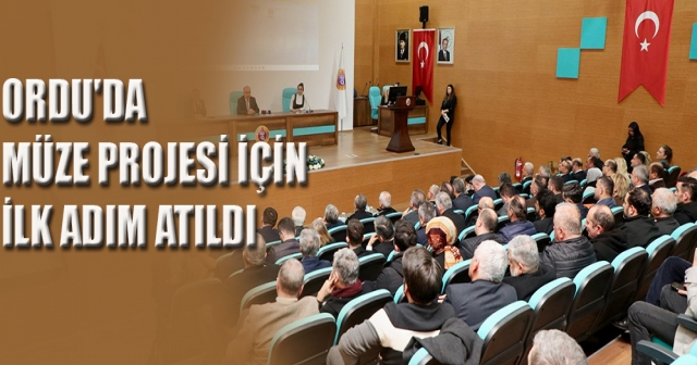 Ordu'da Müze İçin İstişare Toplantısı Düzenlendi