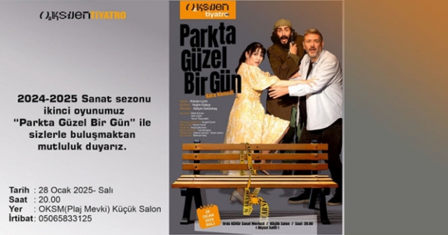 Ordu'da "Parkta Güzel Bir Gün" Seyirciyle Buluşuyor