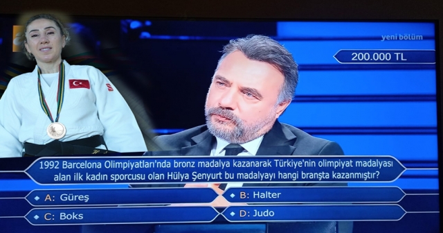 Ordulu Milli judocu Şenyurt’un Sorusu Eledi