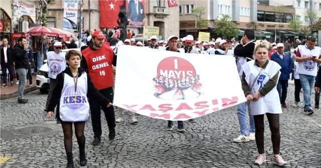 Orta ve Doğu Karadeniz'de 1 Mayıs Kutlandı