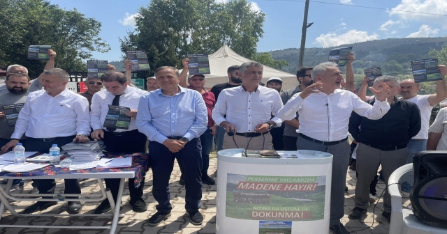 "Perşembe Yaylası Vatandır!"