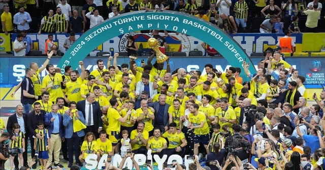 Potada Fenerbahçe Beko şampiyon oldu