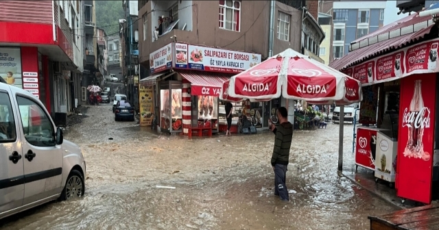 Sağanak Bu Defa Samsun'u Etkiledi..