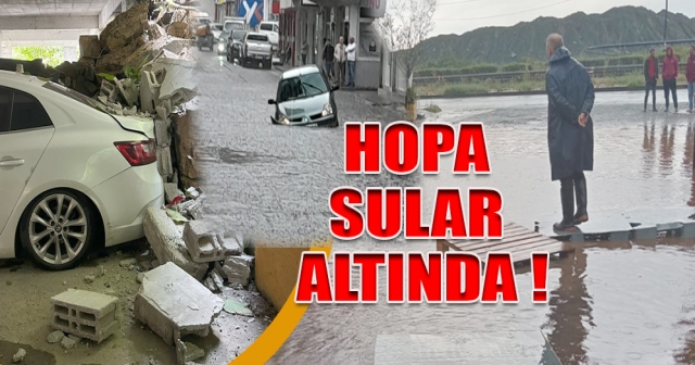 Sağanak hasara yol açtı