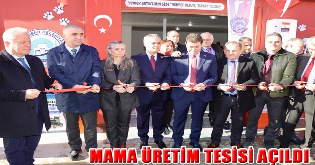 Sahipsiz Hayvanlar İçin Mama Üretim Tesisi Açıldı