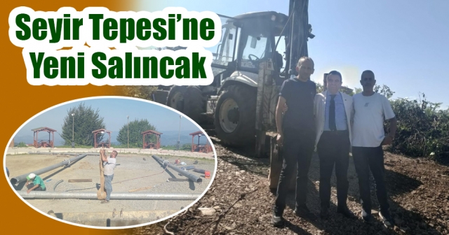 Salıncak Yapımı Başladı