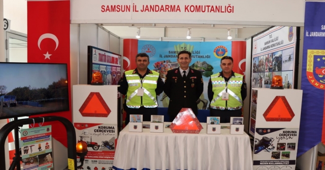 Samsun Tarım Fuarı'nda vatandaşları bilgilendirdi