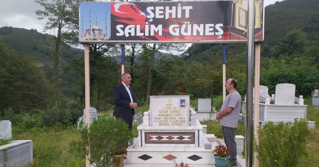 Şehit Salim Güneş'i Kabri Başında Anıldı