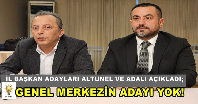 Selman Altaş’a Karşı İki Aday Açıkladı