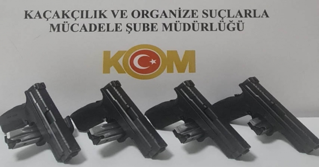 Silah kaçakçılığı operasyonunda 2 kişi yakalandı