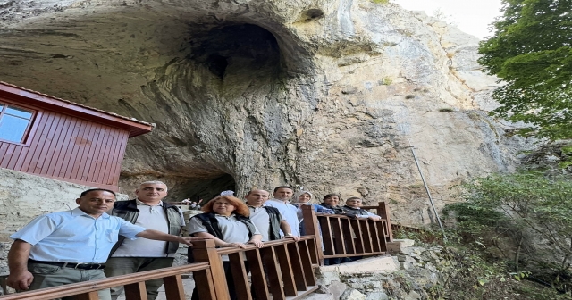 Sinop'ta İnaltı Mağarası turizme kazandırılıyor