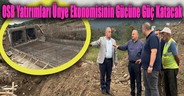 Tavlı: OSB’de Altyapı Çalışmaları Sürüyor