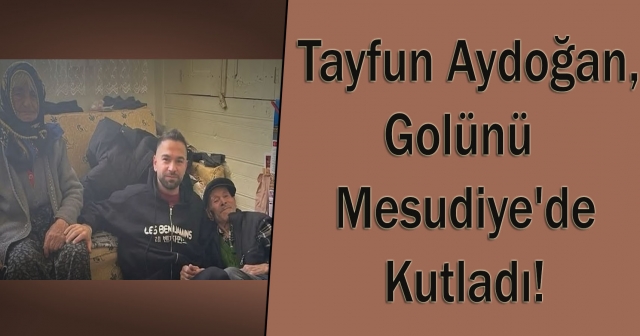 Tayfun Aydoğan, Haftanın Golünden Sonra Mesudiye’de!