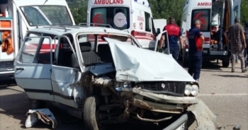 Tokat-Turhal Karayolunda Kaza: 7 Yaralı