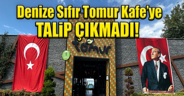 Tomur Kafe İçin 3. Kez İhale Düzenlendi