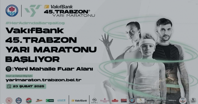 Trabzon’da Barış İçin Koşacaklar: 45. Uluslararası Trabzon Yarı Maratonu