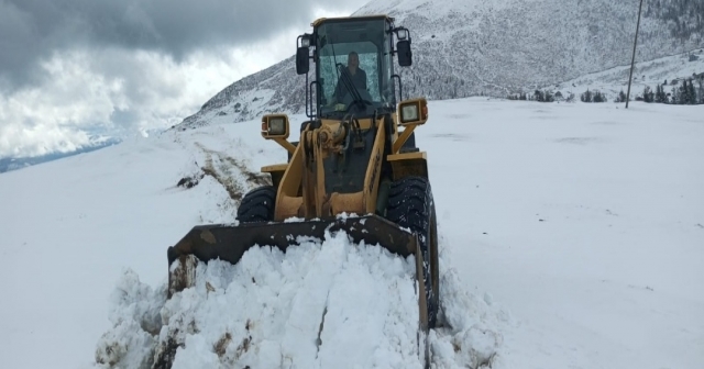 Trabzon'da Karla Mücadele Devam Ediyor