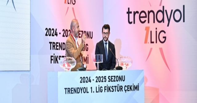 Trendyol 1. Lig'de Fikstür Çekildi