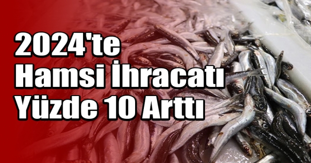 Türkiye'nin 10 Aylık Hamsi İhracatı 12,3 Milyon Doları Aştı!