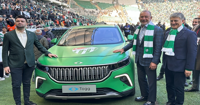 Türkiye'nin otomobili TOGG, Bursaspor'a sponsor oldu