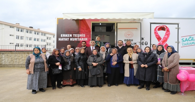 Tüzün, Kanser Tarama Aracının Hizmetini İnceledi