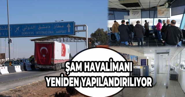 Ulaştırma Bakanlığı Şam Havalimanı’nı Yeniden Yapılandırmaya Başladı