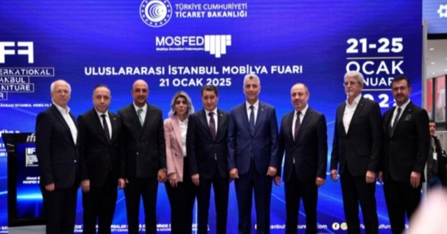 Uluslararası İstanbul Mobilya Fuarı Açıldı