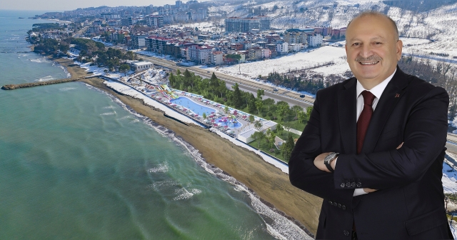 Ünye Belediyesi, Bölgenin En Büyük Aquapark Projesine Başladı