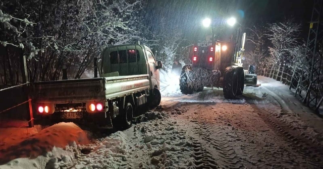 Ünye Belediyesi, Yoğun Kar Yağışına Karşı Tüm Tedbirleri Aldı