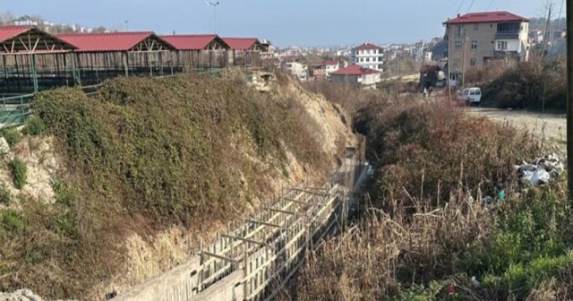 Ünye Hayvan Pazarı’nda Altyapı Çalışması!