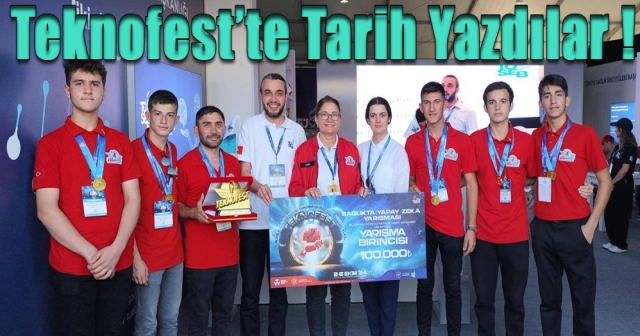 Ünye İmam Hatip Lisesi’nden Teknofest’te Çifte Başarı