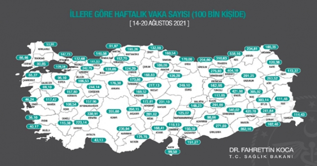 VAKA ORANLARI AÇIKLANDI