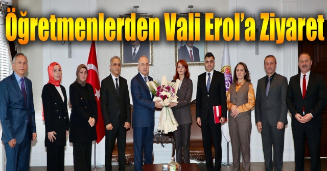 Vali Erol, Öğretmenlerin Çabalarını Takdir Etti