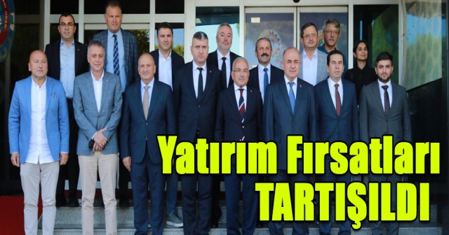 YATIRIM VE PROJELER İÇİN İSTİŞARE TOPLANTISI