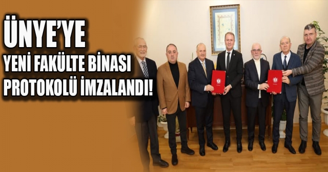 Yeni Fakülte Binası İçin Protokol İmzalandı!