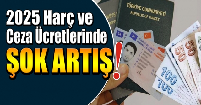 Yeni harç ücretleri belli oldu!