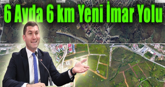 Yeni İmar Yolları Trafik Ağına Katkı Sağlıyor