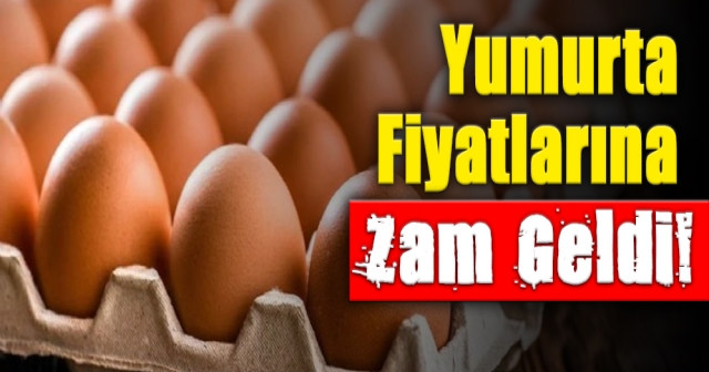 Yumurta fiyatlarına zam geldi!