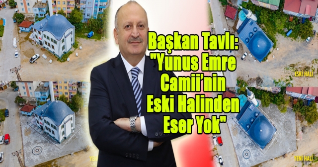 Yunus Emre Camii Çevre Düzenlemesi Tamamlandı