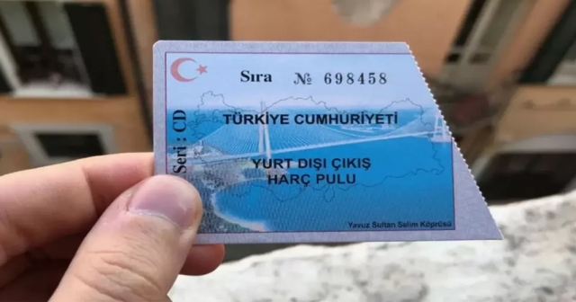 Yurt dışı çıkış harcında yeni dönem