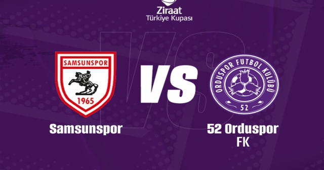 Ziraat Türkiye Kupası'nda Rakibimiz Samsunspor!