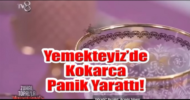 Zuhal Topal’la Yemekteyiz’de Kokarca Krizi!