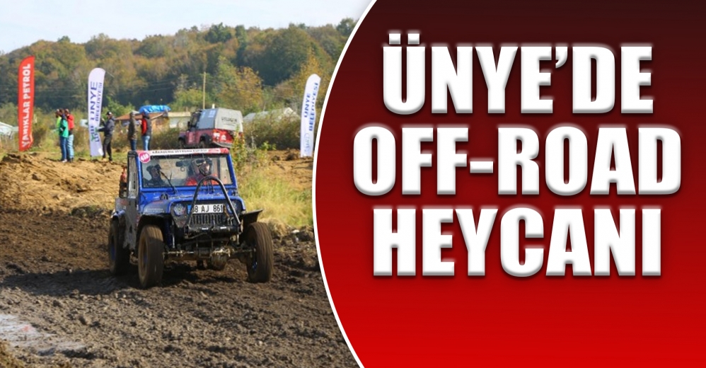 Adrenalin Tutkunları Ünye Off-Road Yarışlarında Buluşuyor..