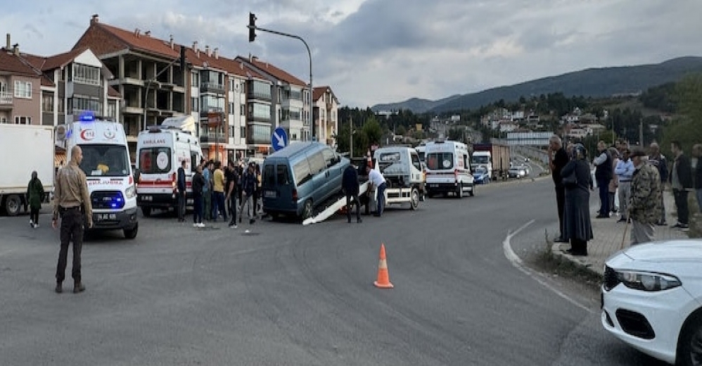 Bolu'da Kaza: 1 Yaralı