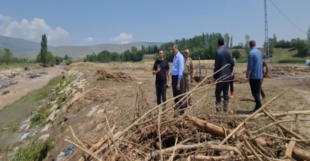 Bu Defa Sel Afeti Erzurum'daydı..