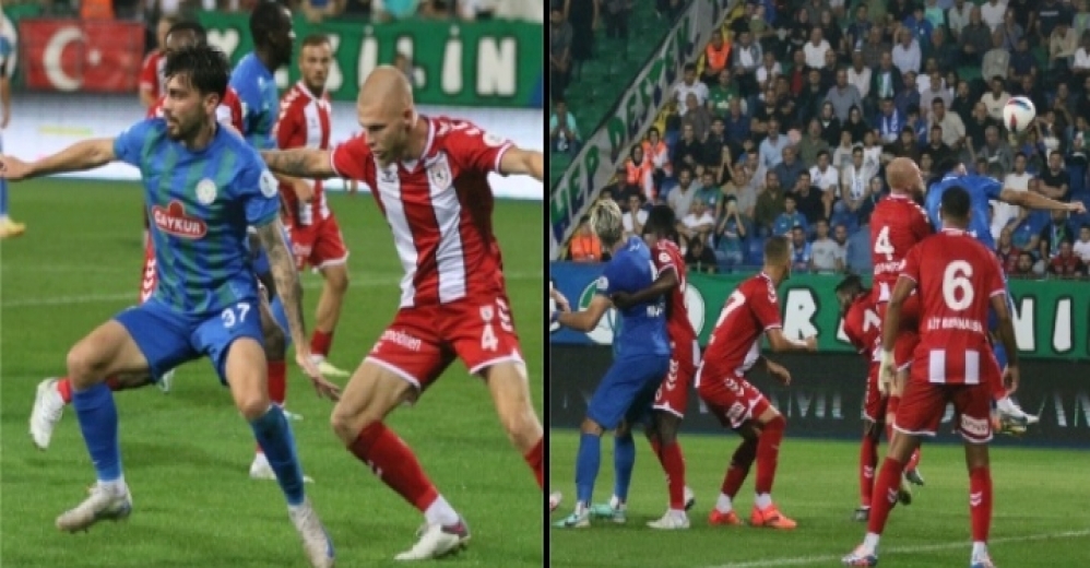 Çaykur Rizespor: 0 - Samsunspor: 1